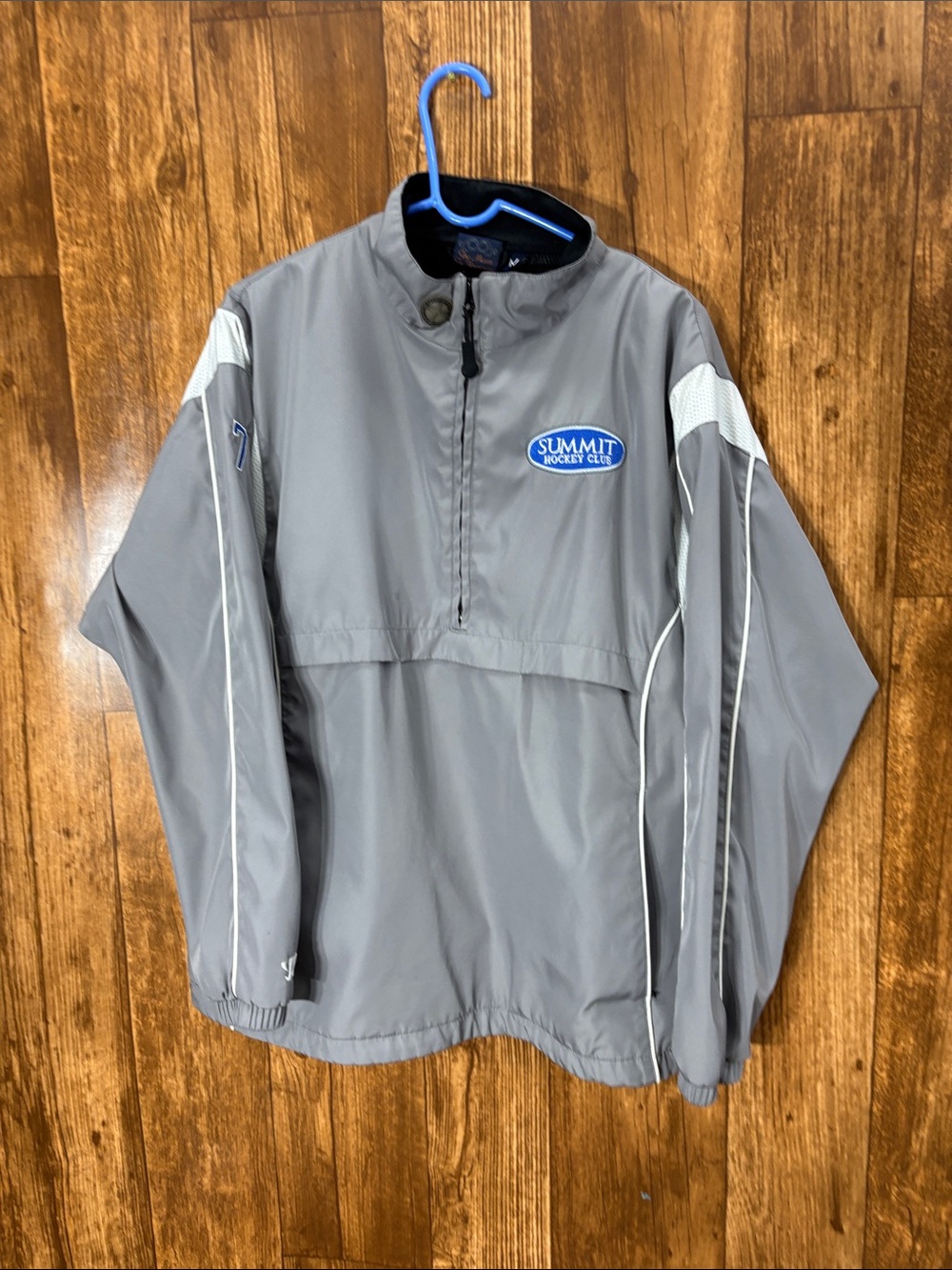 Warrior Summit Grey Windbreaker Jacket